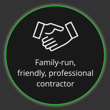 Family-run,  friendly, professional contractor